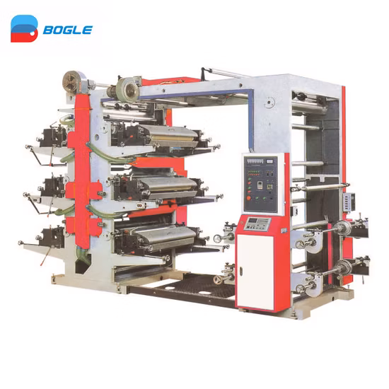 Haute vitesse 80 m/min 90 m/min 110 m/min PE PP OPP PVC papier pour animaux de compagnie tissu non tissé PP tissé impression flexographique Machine d'impression flexographique