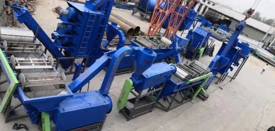 Haorui 2023 Machine de recyclage des déchets plastiques pour bouteille PP PE HDPE LDPE/sac tissé/ligne de lavage de film