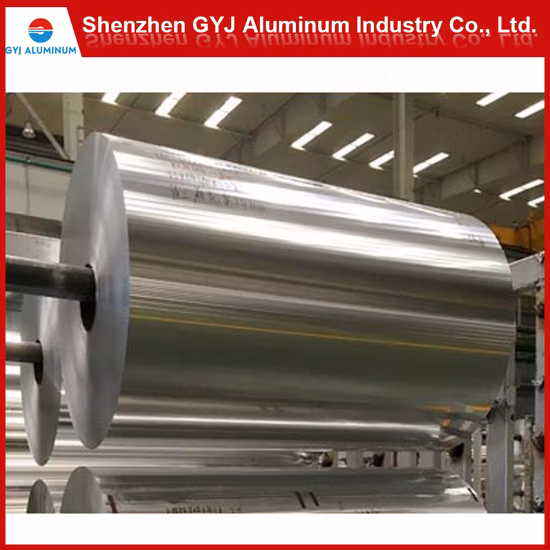 Feuille d'aluminium pour machines d'emballage de sachets cornue et machines flexographiques de sacs d'emballage par usine