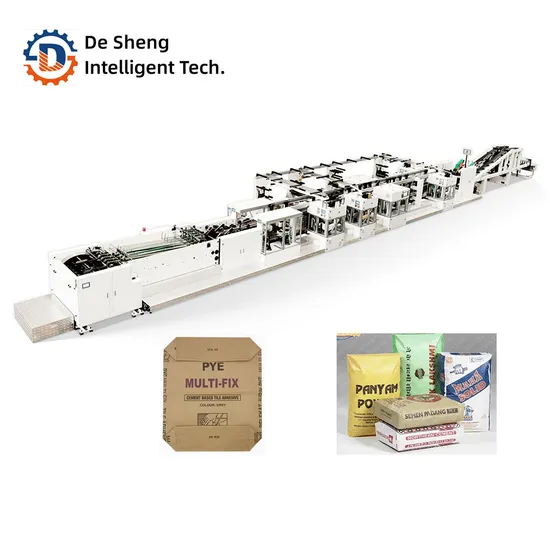 Machine à sacs en papier Machine de fabrication de sacs alimentaires en papier kraft